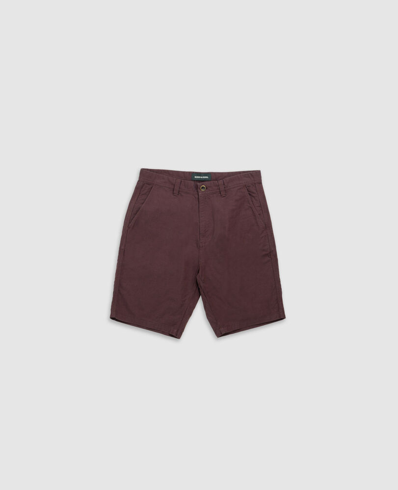 Die Gunn 9" Shorts, OCHSENBLUTROT, Flat Lay