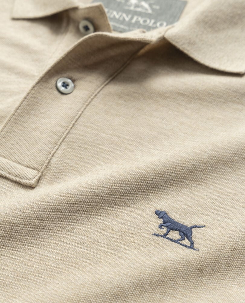 Long Sleeve Original Fit Gunn Polo, OAT, Detail 2