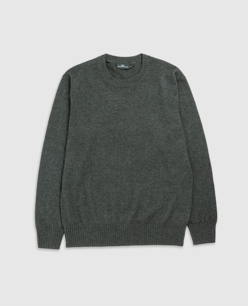 Christchurch Knit, OAKMOSS, Flat Lay