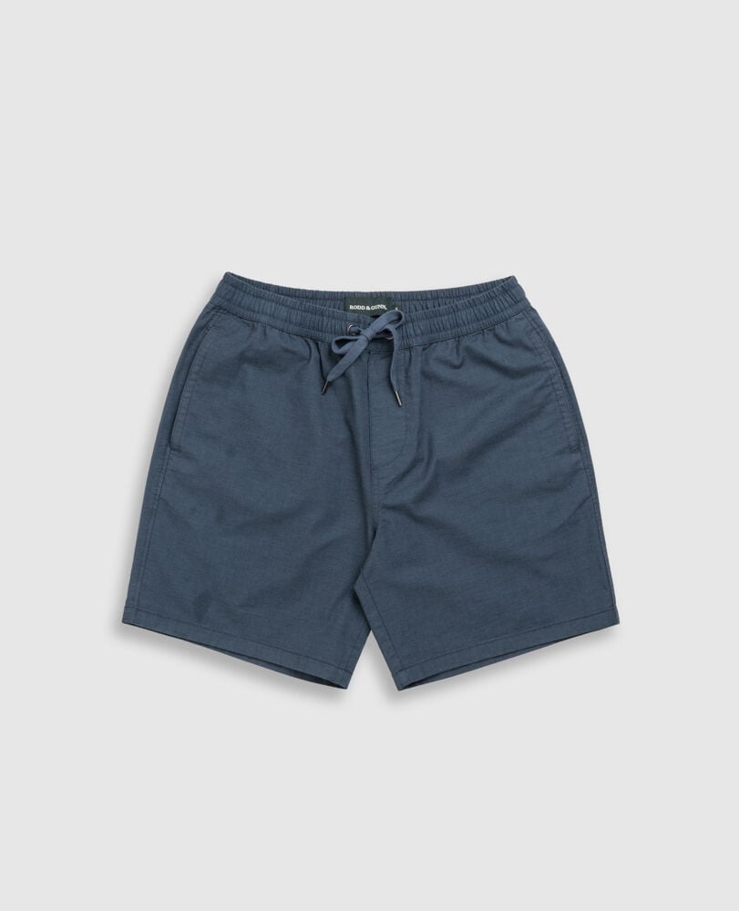 Gunn 7" Resort Short, BLUESTONE, Flat Lay