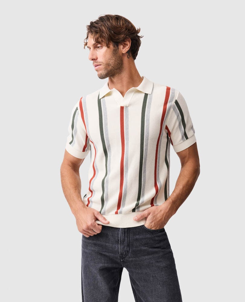 Royce Hill Knit, COCONUT, Front