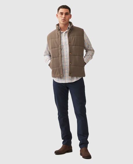 Lake Ferry Vest, KHAKI