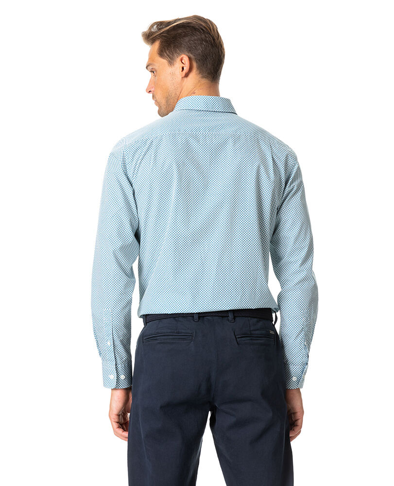 Gravesend Sports Fit Shirt, SNOW, Flat Lay