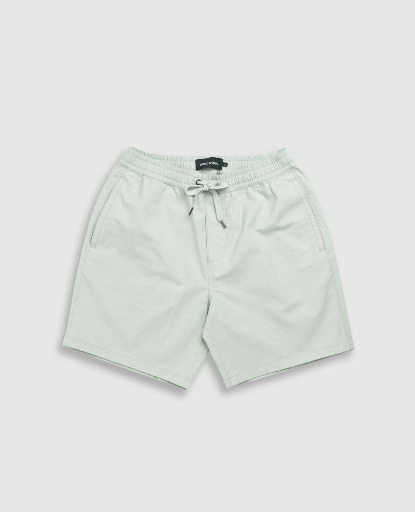 Gunn 7" Resort Shorts, SALBEI, Flat Lay