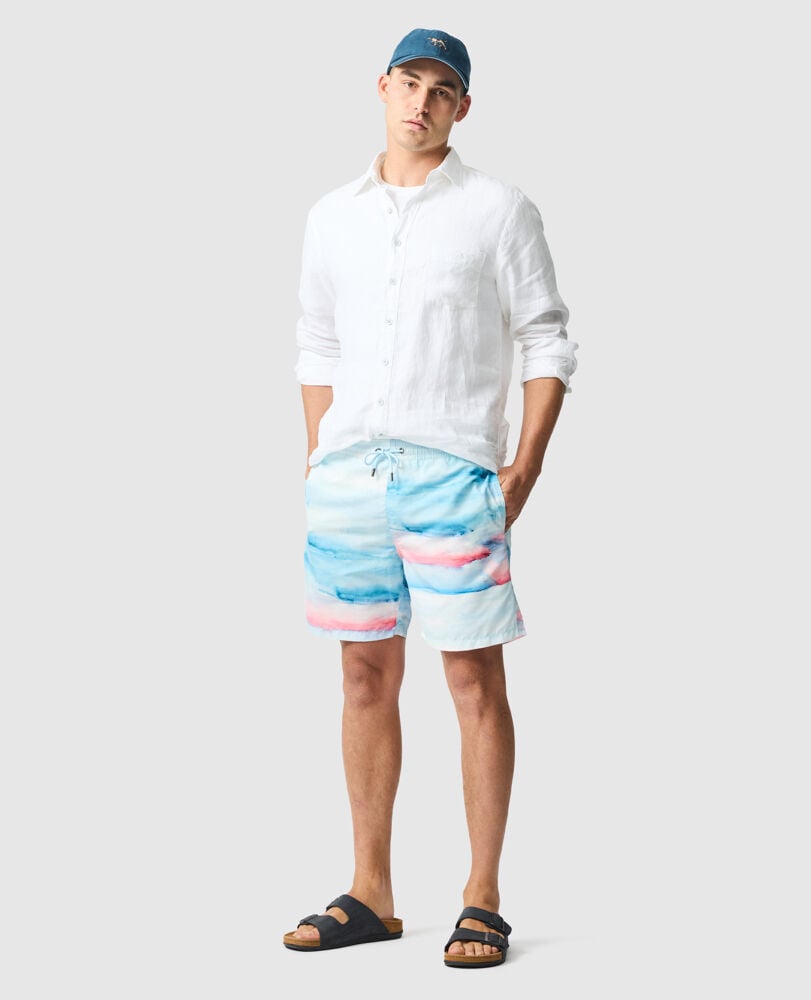 Southbridge Swim Short, QUARTZ, Off Front