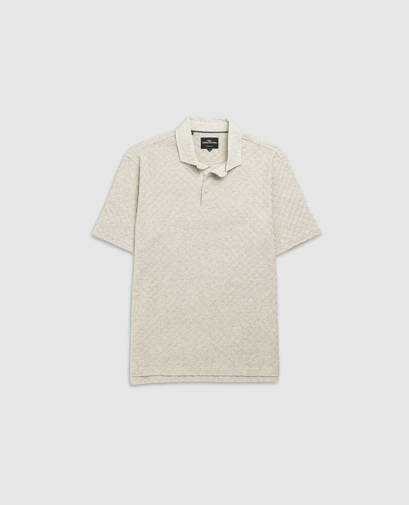 Huntsbury Polo, ECRU, Flat Lay