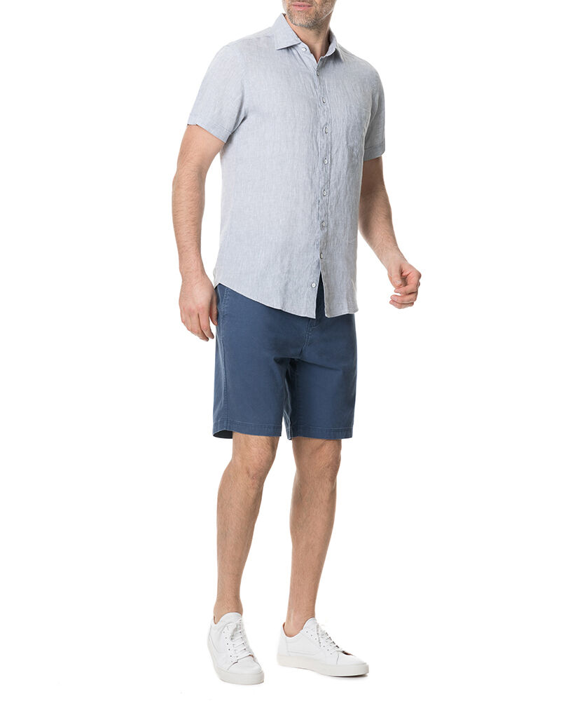 Ellerslie Sports Fit Shirt, ELEPHANT, Off Front
