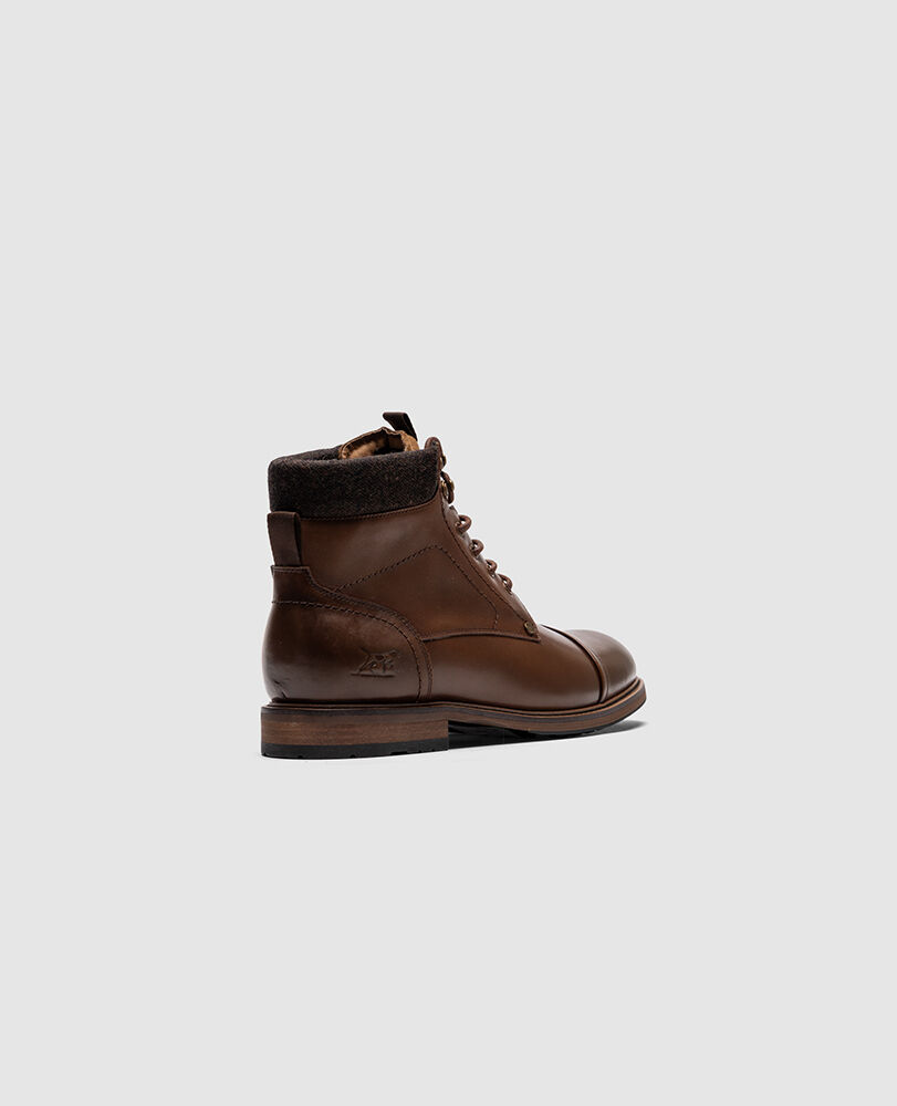 Bottines militaires Dobson Cc, AMARETTO, Back