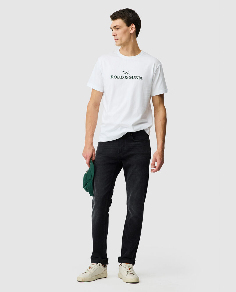 The Logo Tee 2.0, SNOW, Off Front