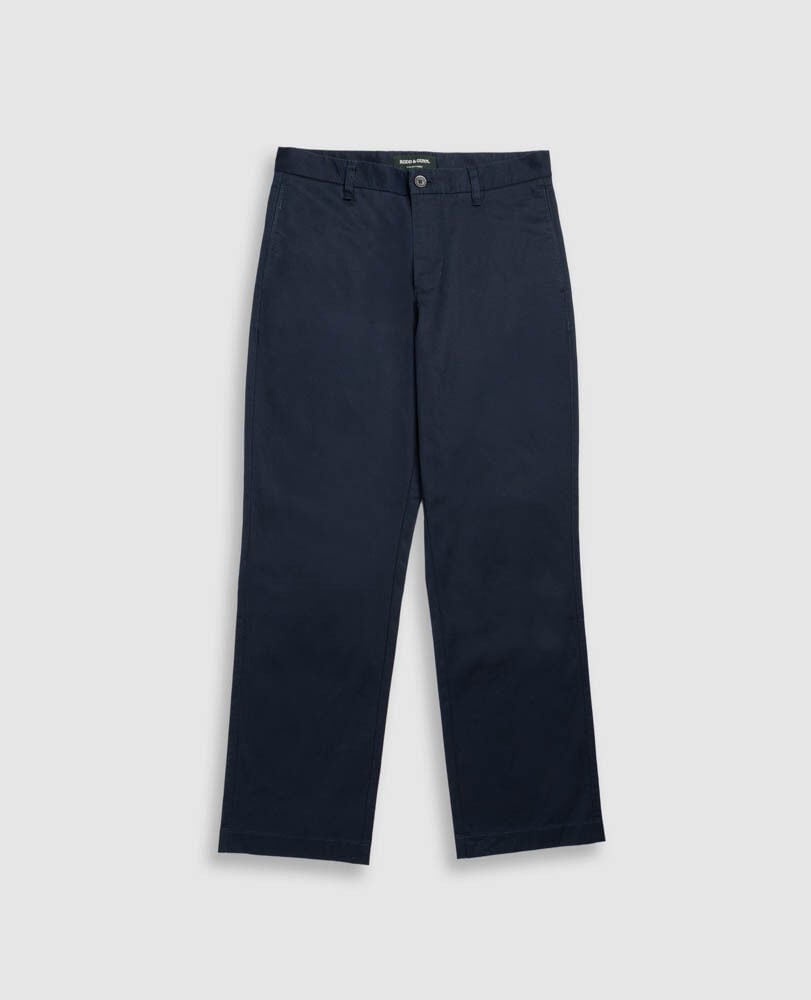 Glenham Relaxed Fit Pant, NAVY, Flat Lay