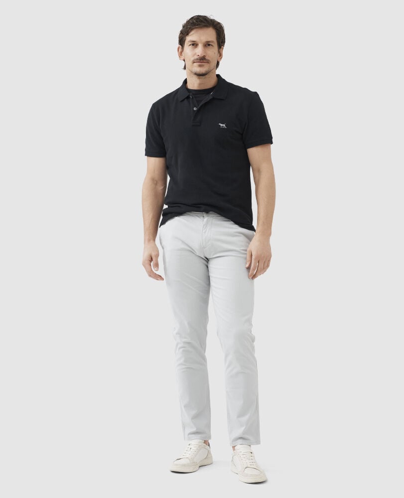 Thomas Road Chino Pant, PEBBLE, Off Front
