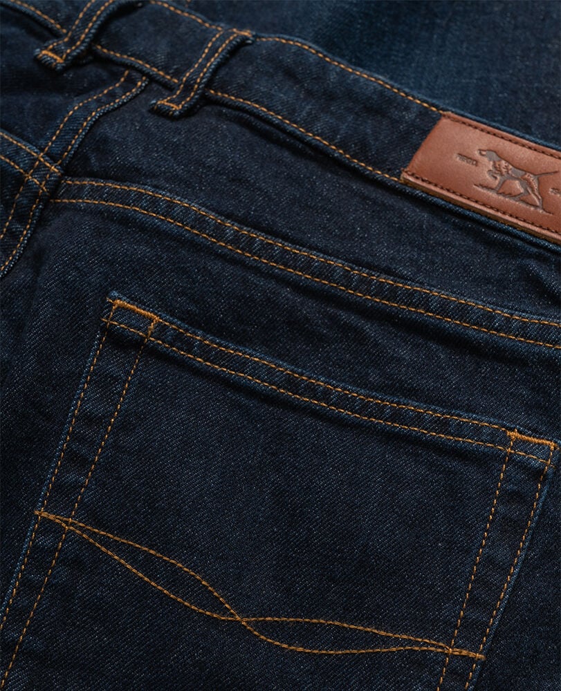 Sutton Straight Italian Denim, DARK BLUE