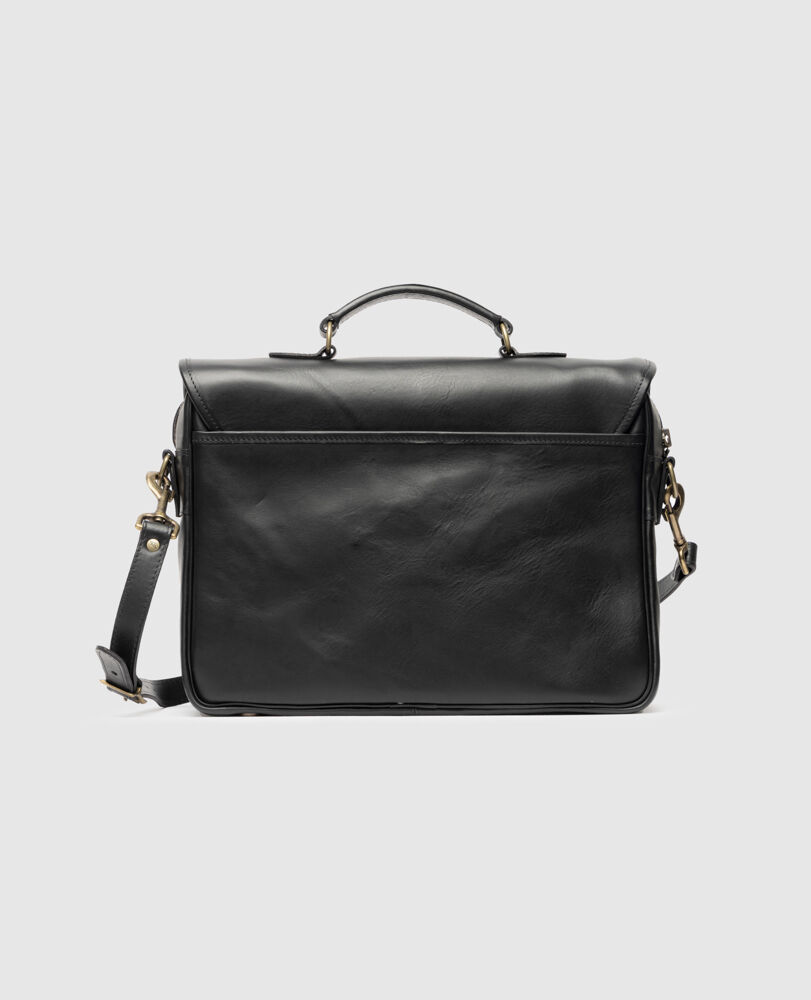 Rg Briefcase, ONYX, Flat Lay