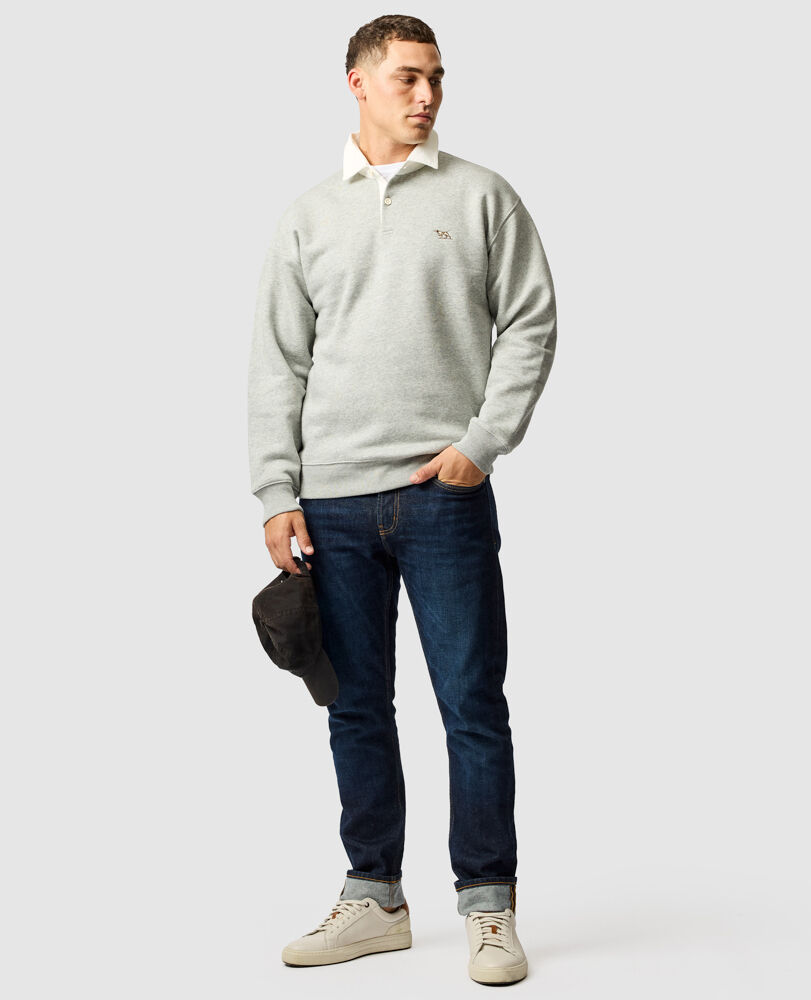 Otago Sweat, SLATE, Off Front