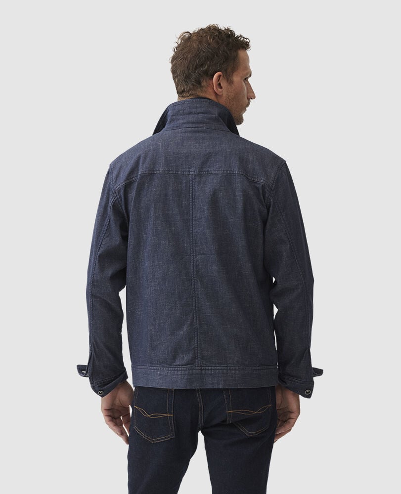 Little Valley Jacket, INDIGO, Back