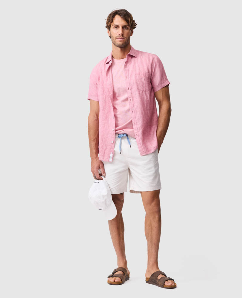 Chemise coupe sportive Palm Beach, ORCHID&Eacute;E, Off Front