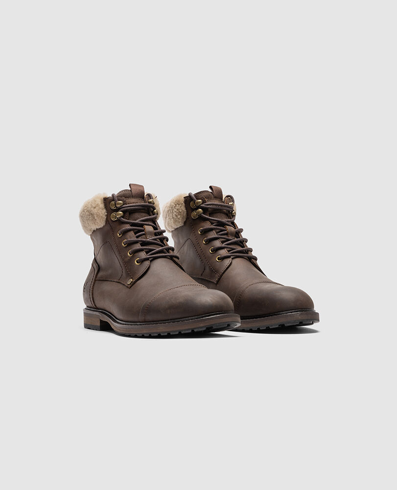 Dobson Cold Climate Military Boot, CHOCOLATE NB