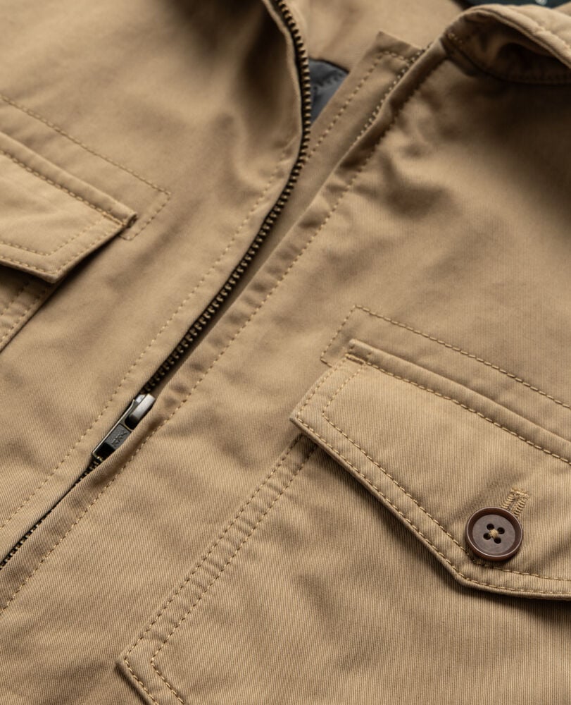 Fordell Jacket, TAN, Detail 2