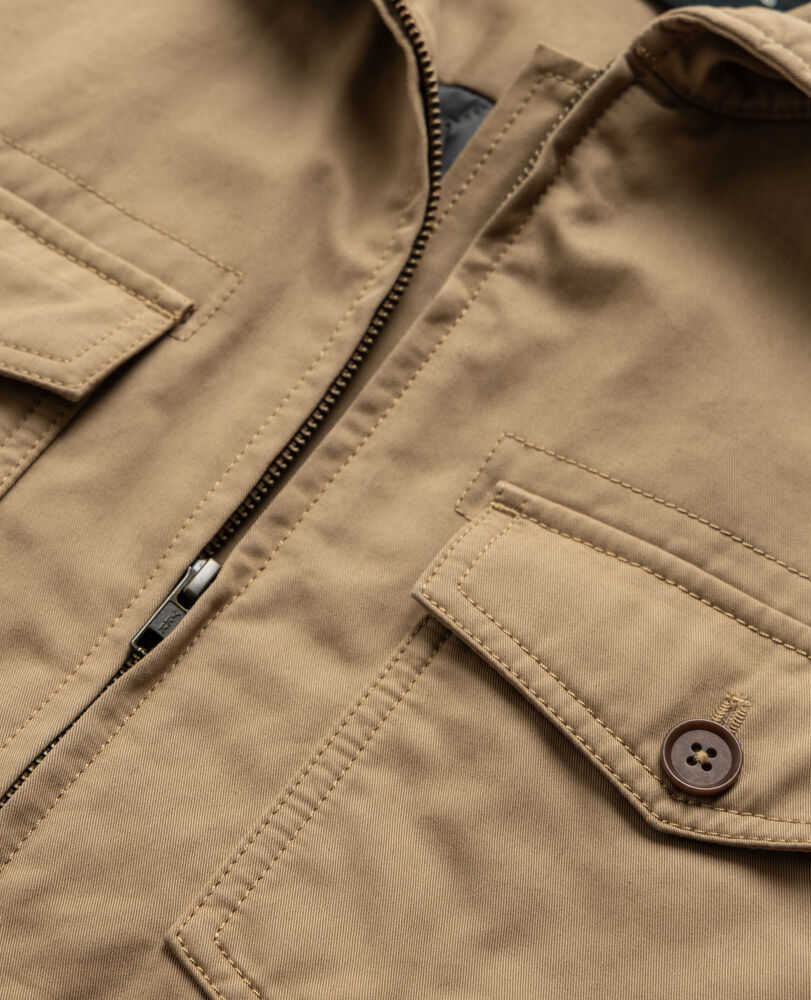 Fordell Jacket, TAN, Detail 2