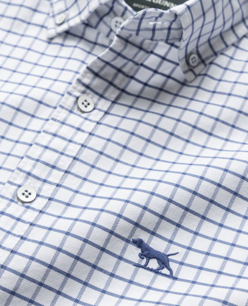 Oxford Valley Check Shirt, INK, Detail 2
