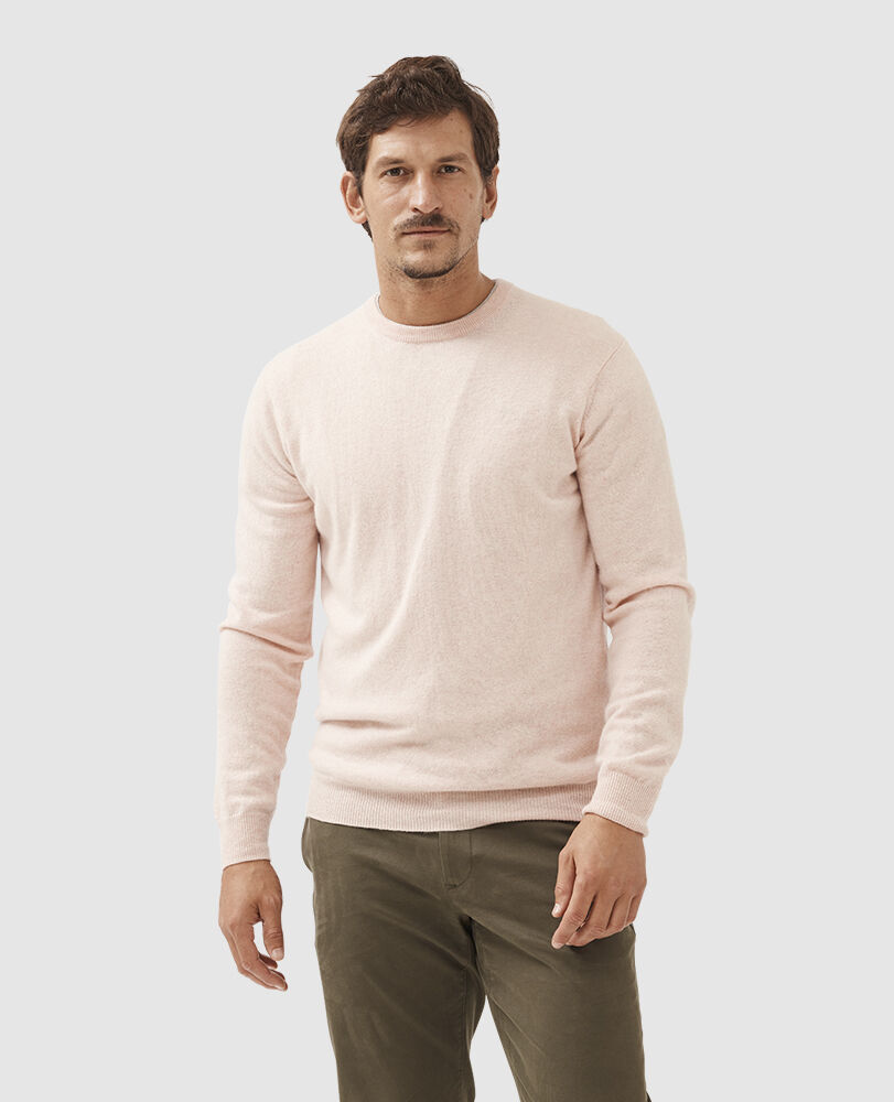 Queenstown Sweater, PEACH, Front