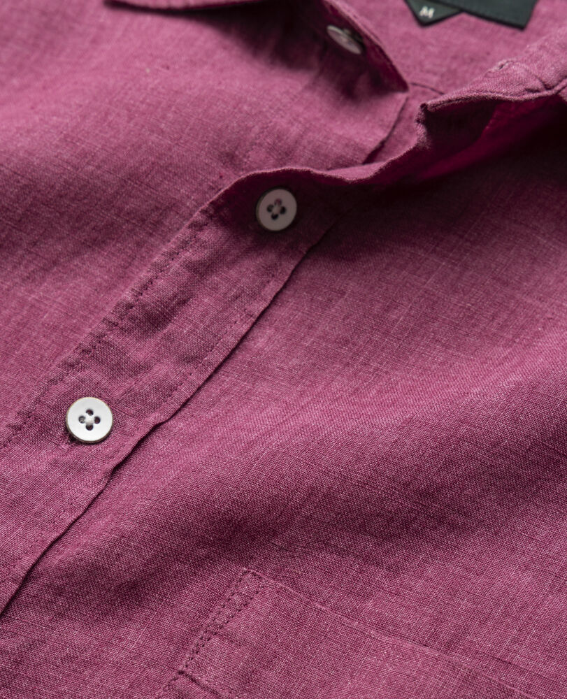 Coromandel Sports Fit Shirt, BERRY, Detail 2