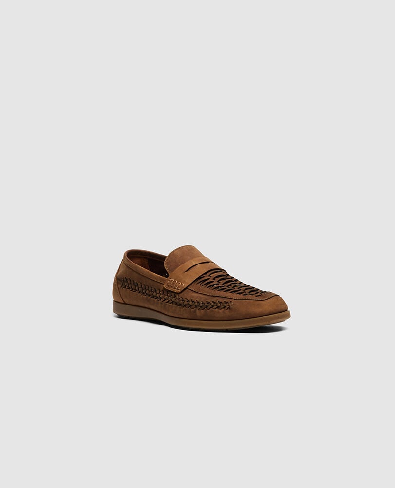 Gisborne Huarache Slip On · Tropical Birch 47, TROPICAL BIRCH, Off Front