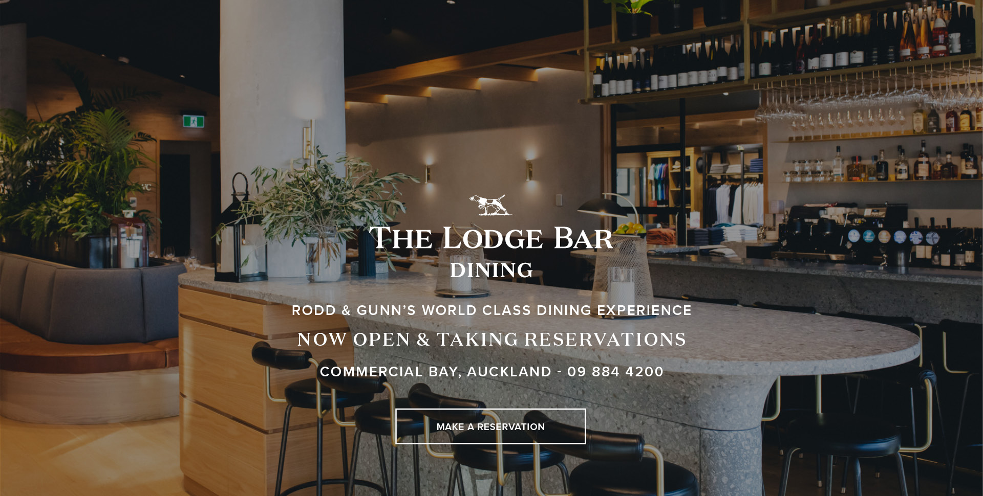 The Lodge Bar & Dining Queenstown & Auckland, NZ Rodd & Gunn