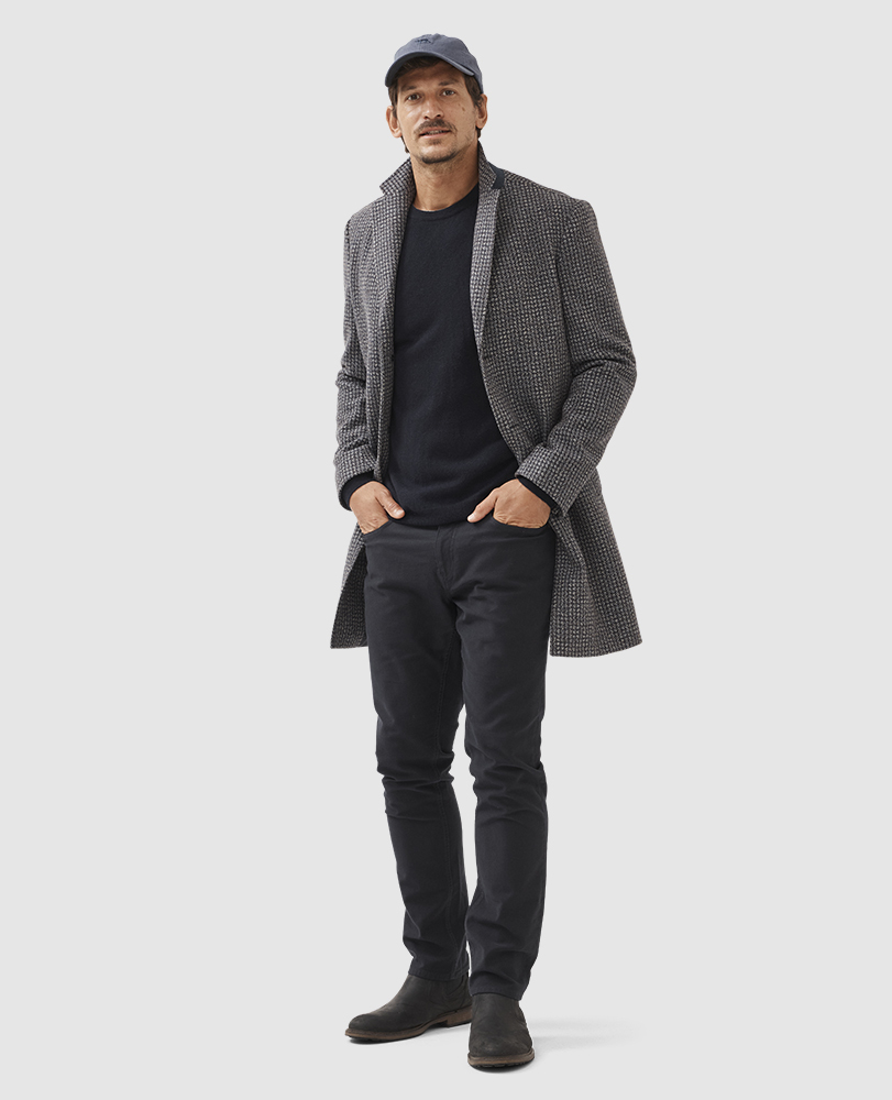 Queenstown Knit Deep Ocean Rodd & Gunn AU