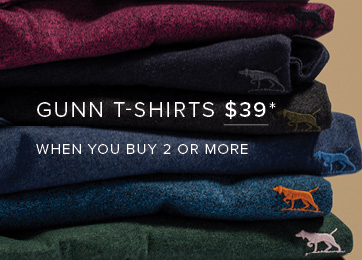 Gunn T-Shirts $39* When you Buy 2 Or More* - Shop Now